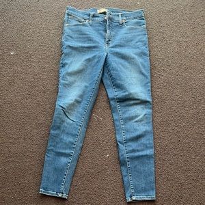 Mid-rise skinny jeans Madewell size 31